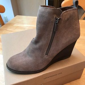 jazley wedge bootie lucky brand